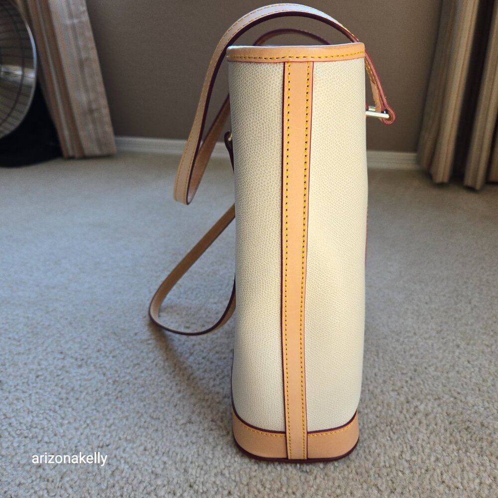 NWT Dooney & Bourke Whitney Tote Bone Leather - Picture 7 of 16